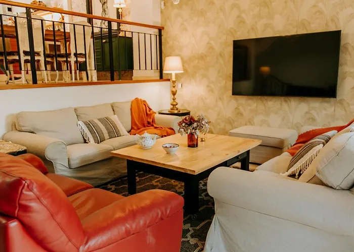 Acogedor Adosado Con Piscina Dom wakacyjny *